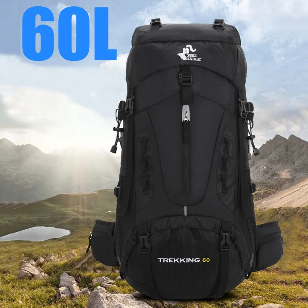 Sac de randonnée imperméable et résistant haute performance 60L