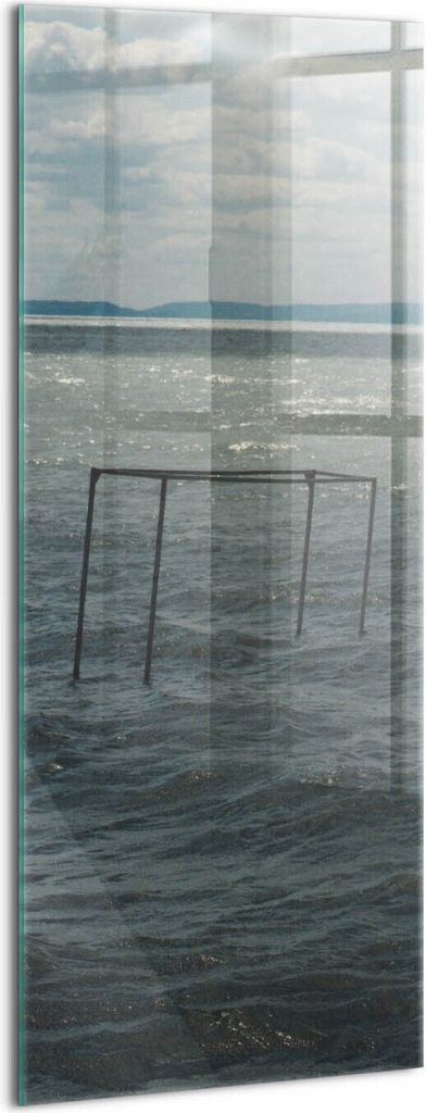 Designer Glasbild - Wandbild - Glas Bild - 50x125 cm - Plattensee