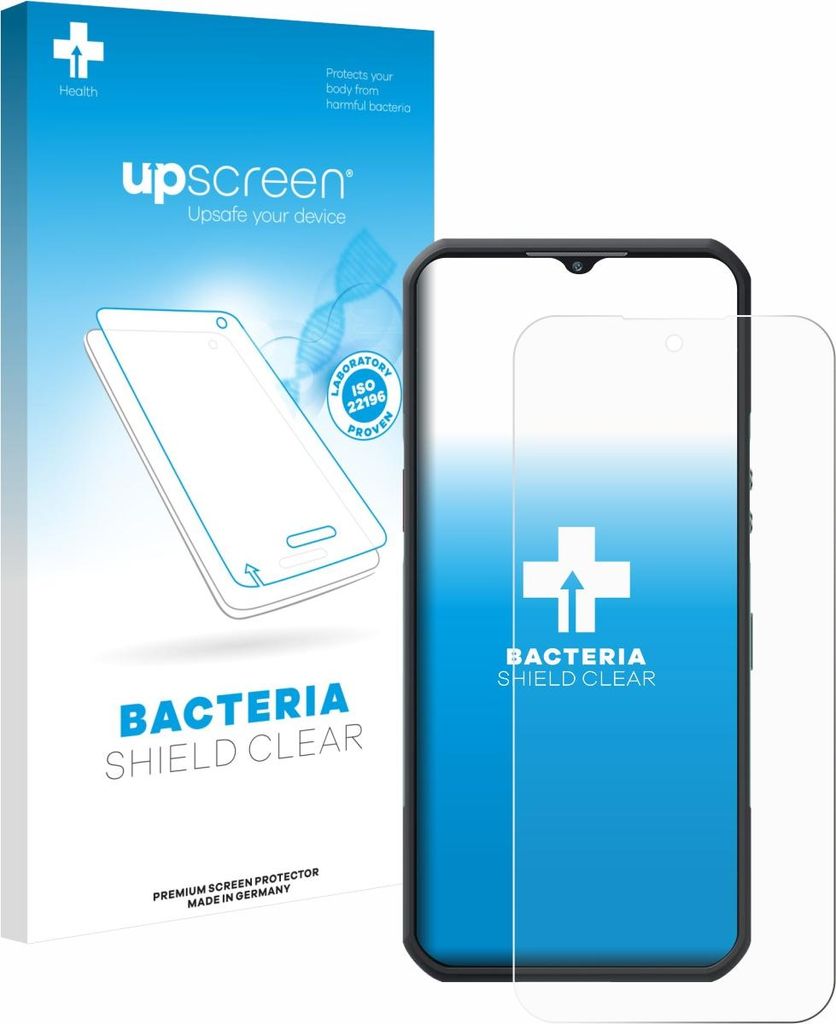 upscreen Schutzfolie für Oukitel WP55 Pro Displayschutz Displayschutzfolie Folie Klar antibakteriell