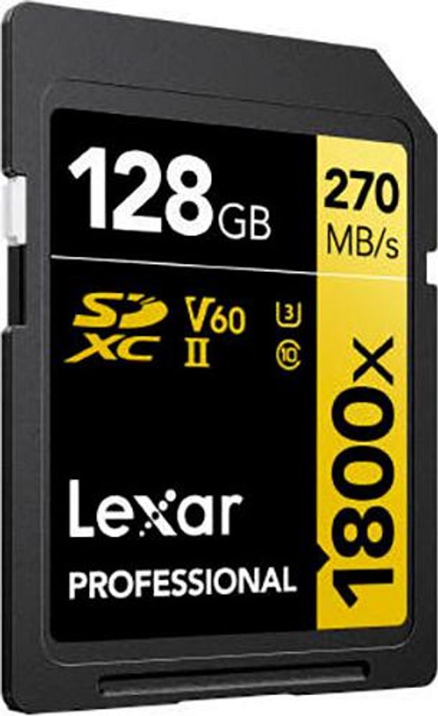 Lexar LSD1800128G-BNNNG, 128 GB, SDXC, Třída 10, UHS-II, Obrázek produktu 