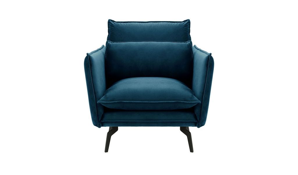 SLF24 - Sessel Layla - blau - Velluto 11