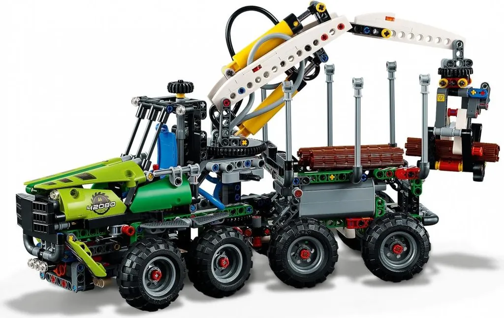 Jeu de construction motorisé Abatteuse forestière LEGO Technic 42080 - 3