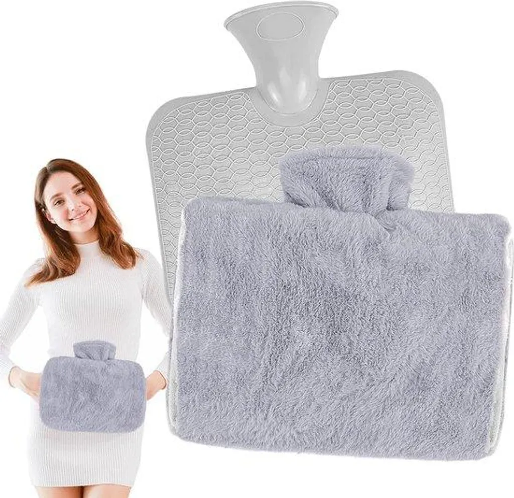 Bouillotte chauffe-mains pour hiver - Solution source chaleur douce 2L - 2