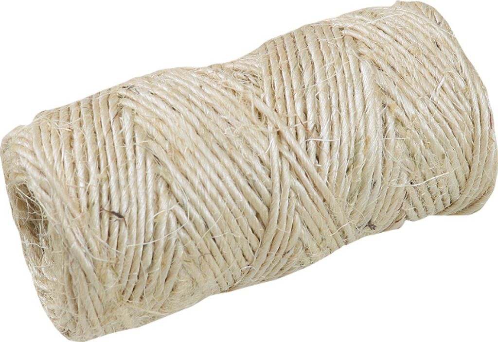 Sisal-Gartenschnur-Ball zum Binden von Bindfäden 60m Produktbild 