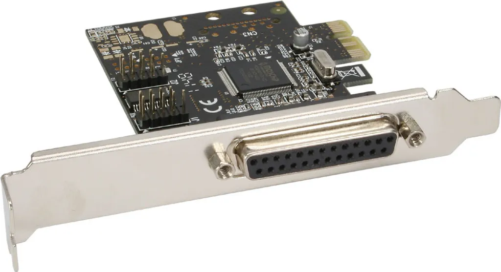 InLine 76624C Scheda PCIe 1x Parallela LPT + 2x Seriali RS232 per PC