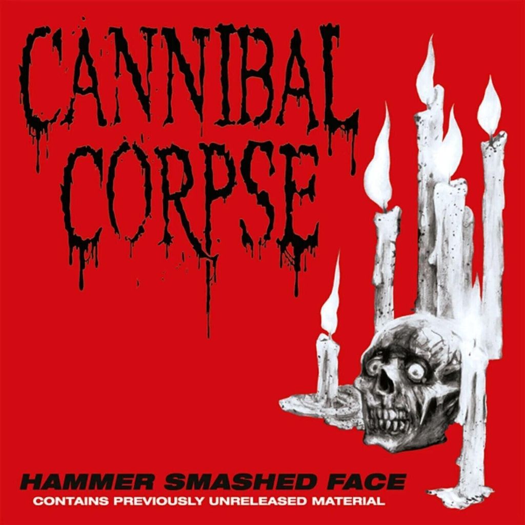Cannibal Corpse - Hammer Smashed Face (Limited Edition) (Clear With Red Splatter Coloured) (LP)