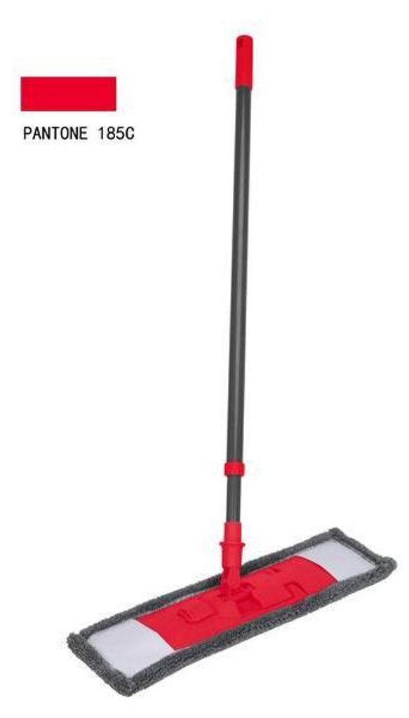 Mop Na Podlahu S Násadou Červená/Šedá 1,2Cm,39X10 Obrázek produktu 