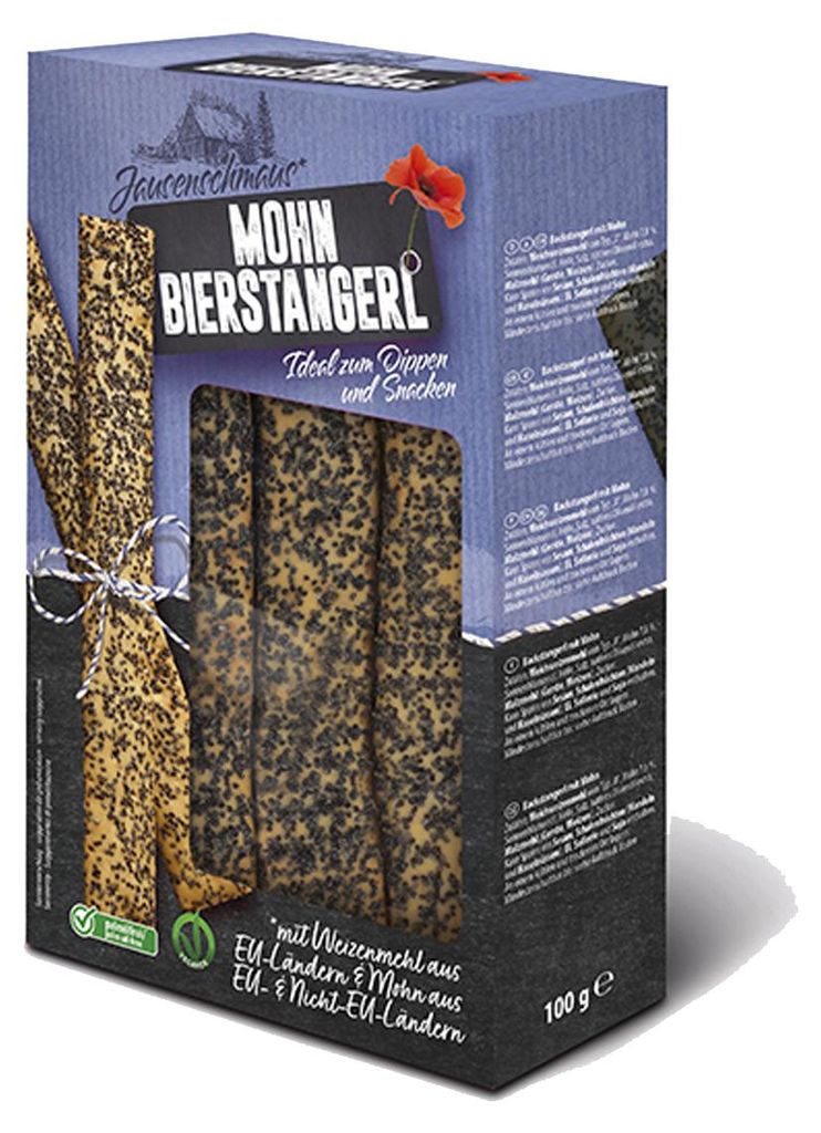 Bastoncini di birra Jausenschmaus raffinati con veri semi Immagine del prodotto 