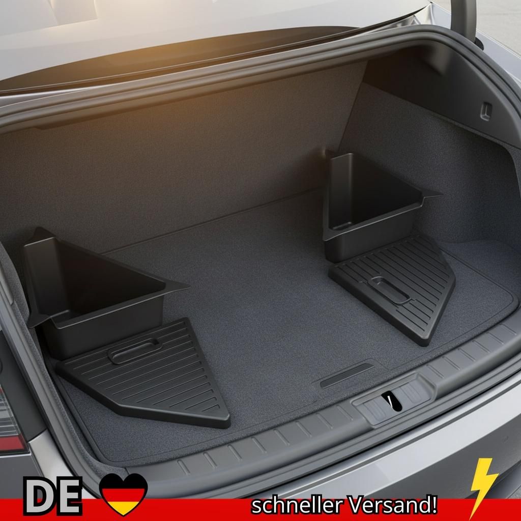 2025 2026 Modell Y Juniper Aufbewahrungsbehälter für den Hinteren Kofferraum