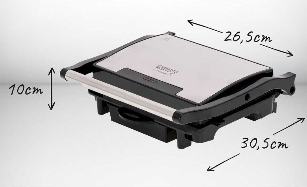 Camry Kontaktgrill | Paninigrill | Elektrischer Grill | Produktbild 10