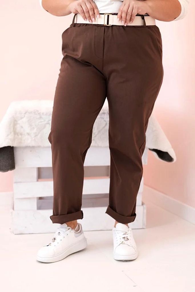 Kesi Damenhosen Yawi Schokolade 3XL