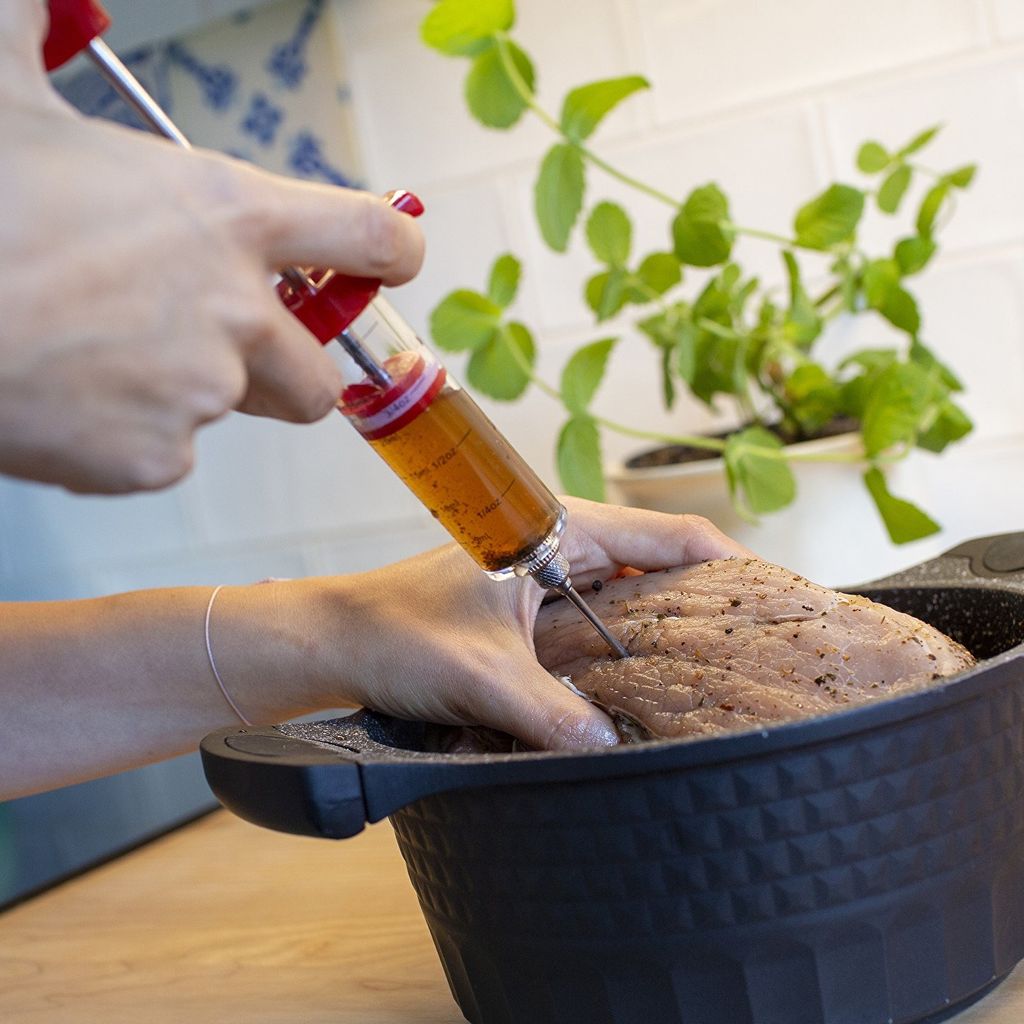 BROWIN Meat Bratenspritze Pökelspritze Marinadenspritze Produktbild 3