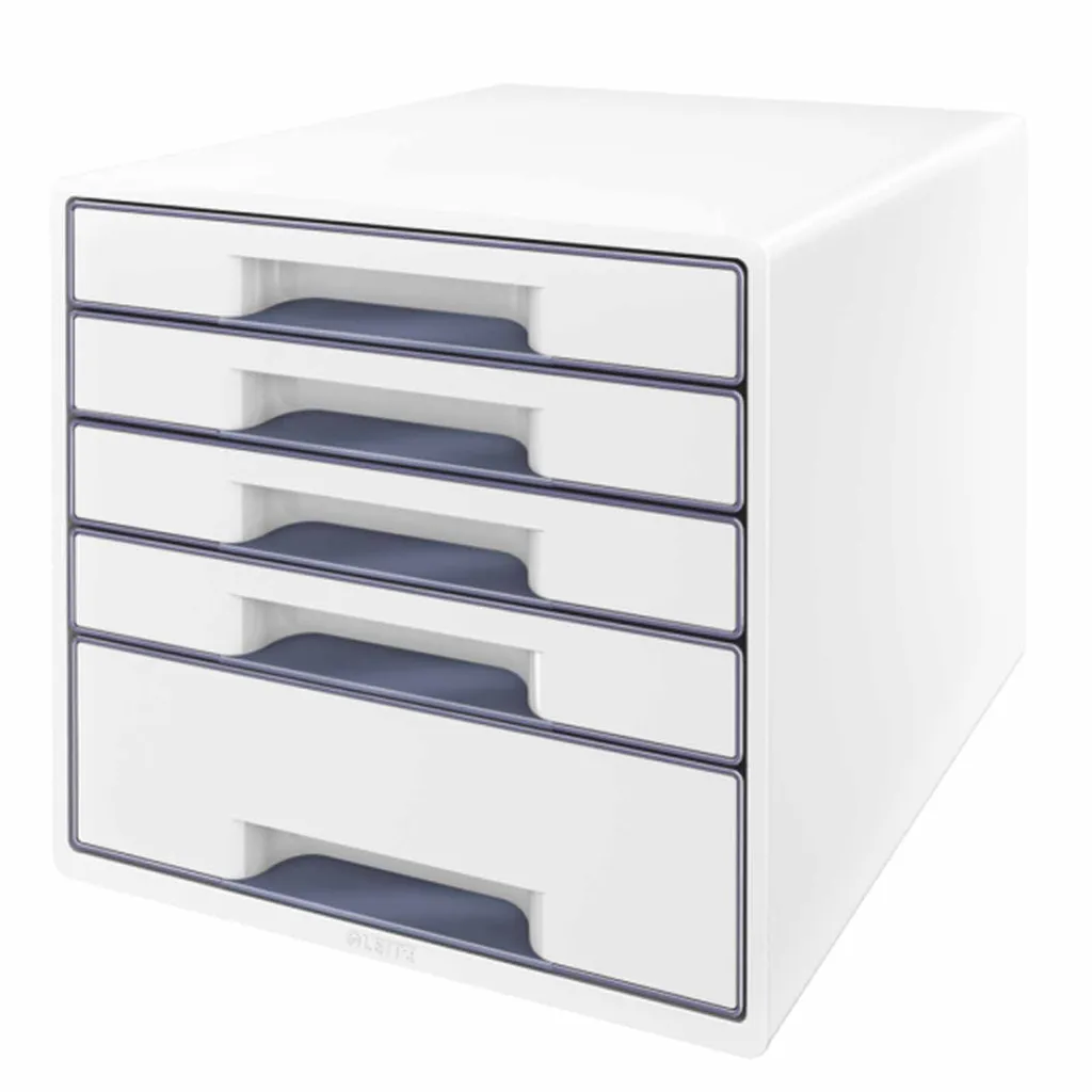Organiseur de bureau A4 Leitz WOW CUBE 5 tiroirs pour trier vos dossiers