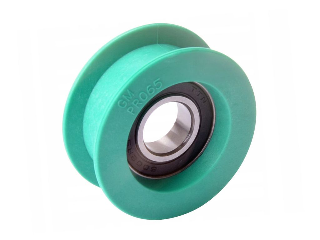 Spannrolle 57 X 25 Mm – Passend Für Viele Kühl- Und Verdichtergeräte, Ersatzteil Für Frontscheiben- Und Kondensatormodelle (kompatibel Mit U.a. 1SF, 2SF, EFE-Serien)