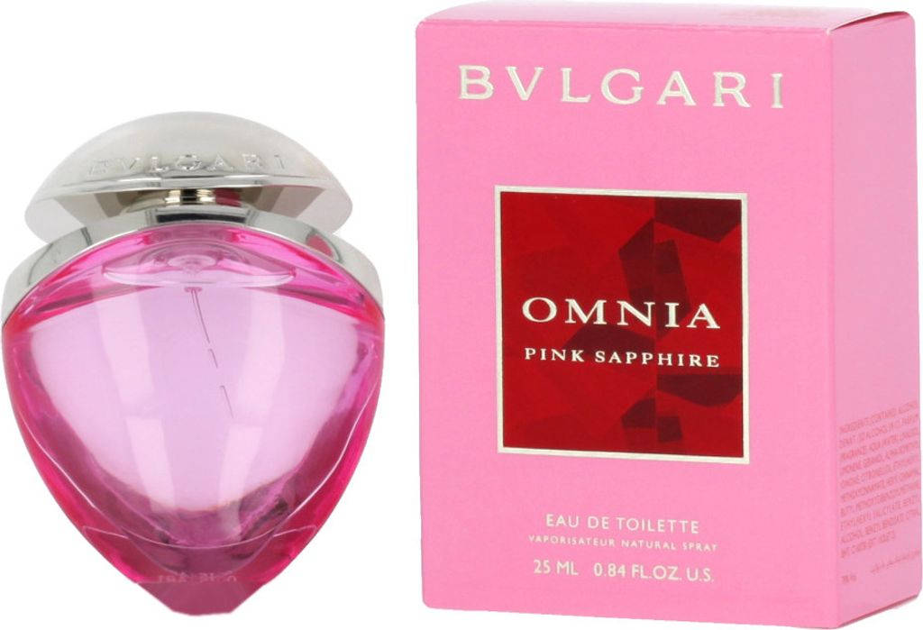 BVLGARI Omnia Pink Sapphire, Frauen, Sommer, 25 ml, Zitrus, Produktbild 