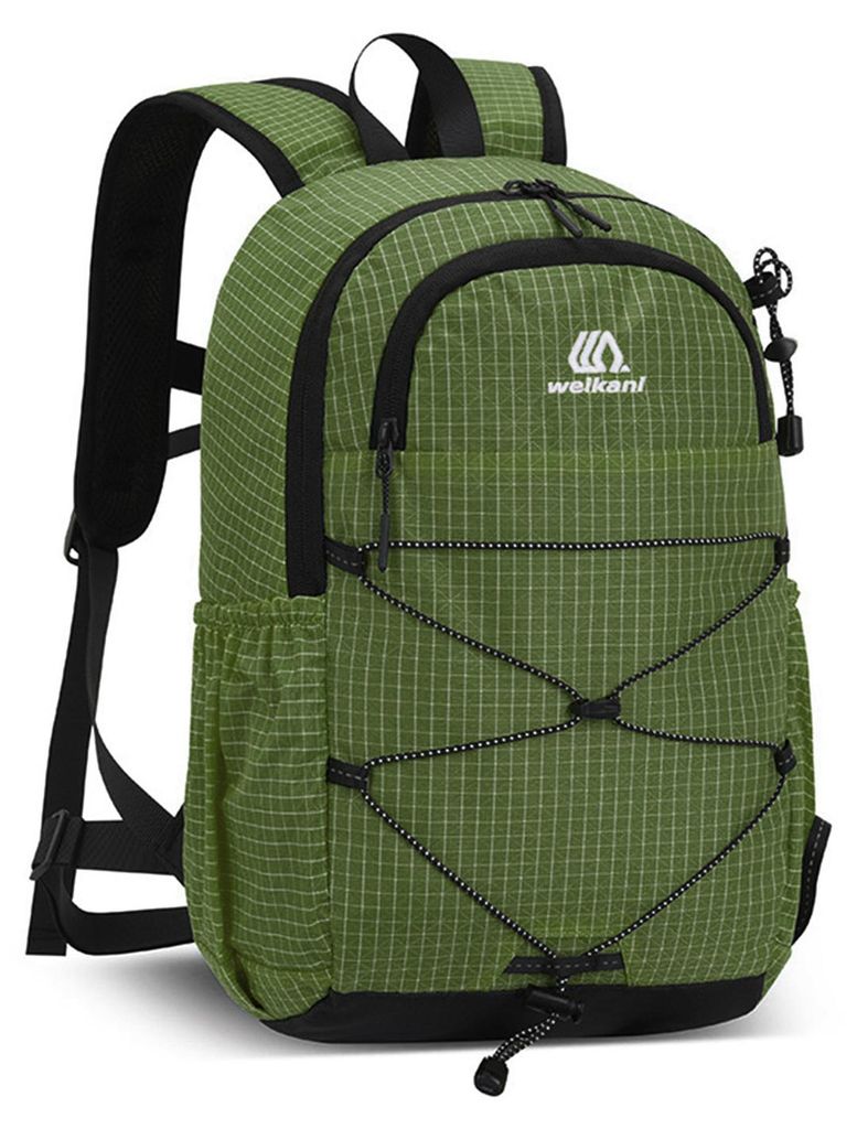 20 l leichter Wanderrucksack, regenfester, strapazierfähiger Tagesrucksack aus 210D-Nylon mit mehreren Fächern und diebstahlsicherem Reißverschl...