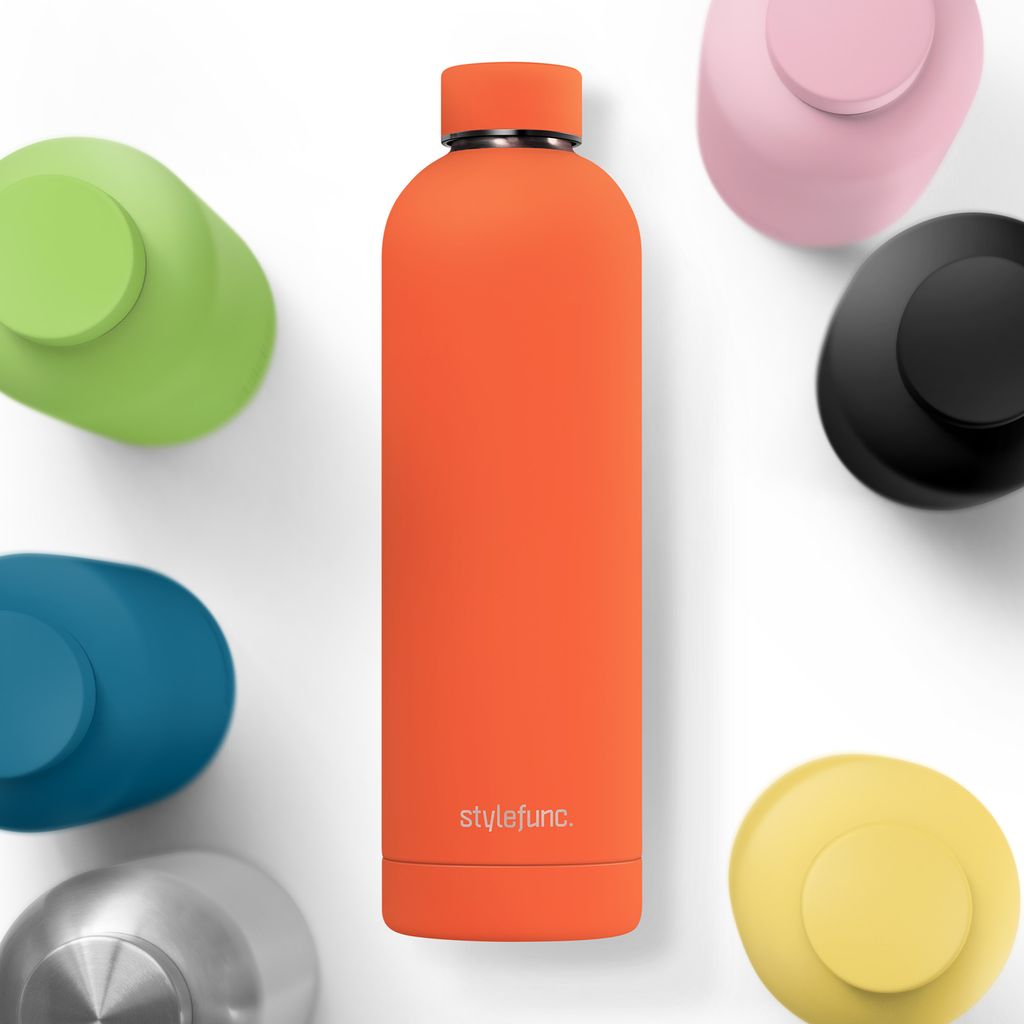 Stylefunc Edelstahl Edelstahl Red Flasche pure