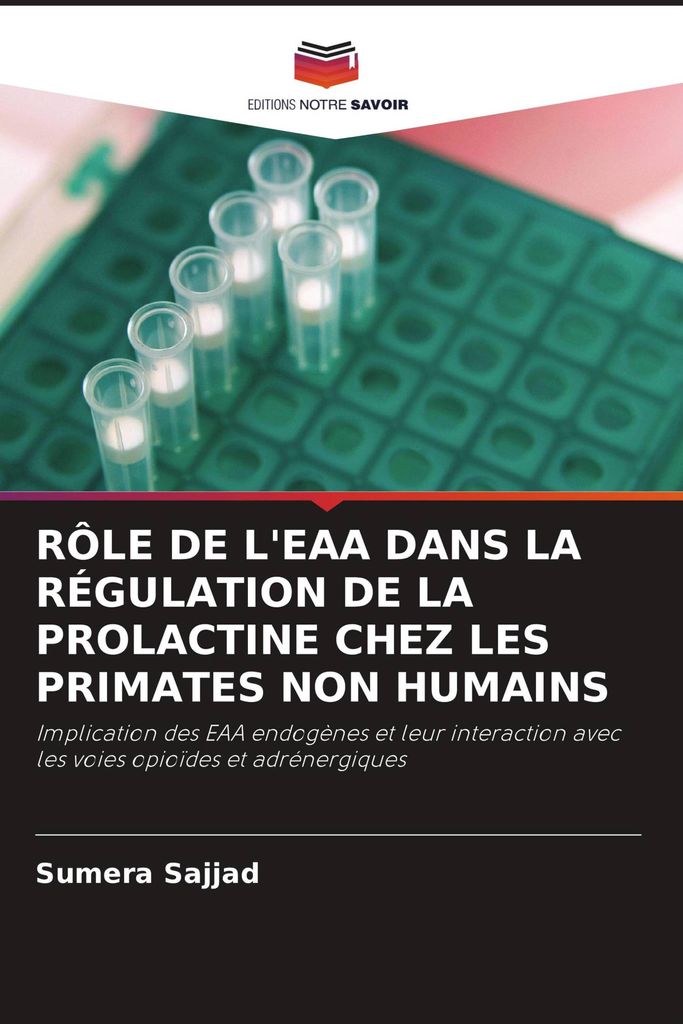 Rôle De L'eaa Dans La Régulation De La Prolactine Chez Les Primates Non Humains