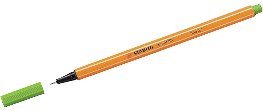 Fineliner - STABILO point 88 - Einzelstift - apfelgrün Produktbild 