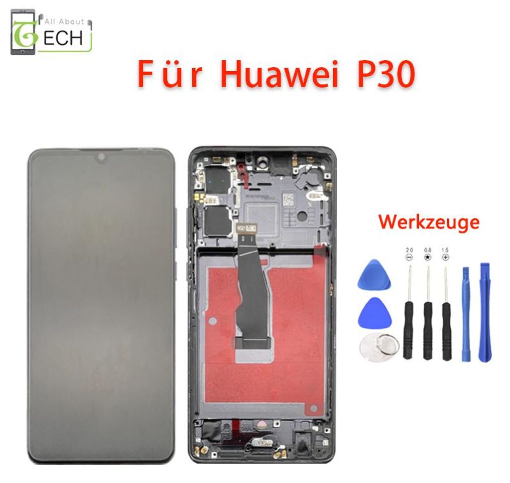 Für Huawei P30 ELE-L29 LCD (OLED) Display Bildschirm Produktbild 