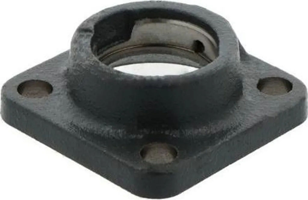 Palier à bride GG.CJ08 -N-FA125.1 de 80 mm carré pour montage fixe