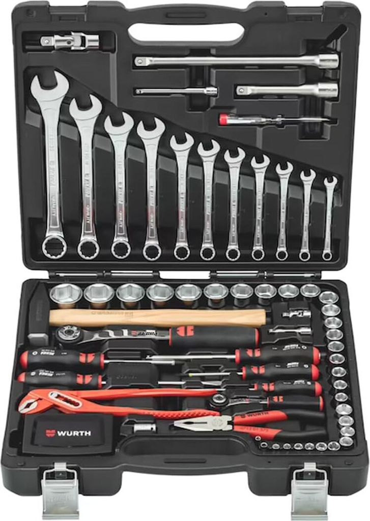 Würth universeller Werkzeug Satz/Set - 93 tlg. im robusten Produktbild 