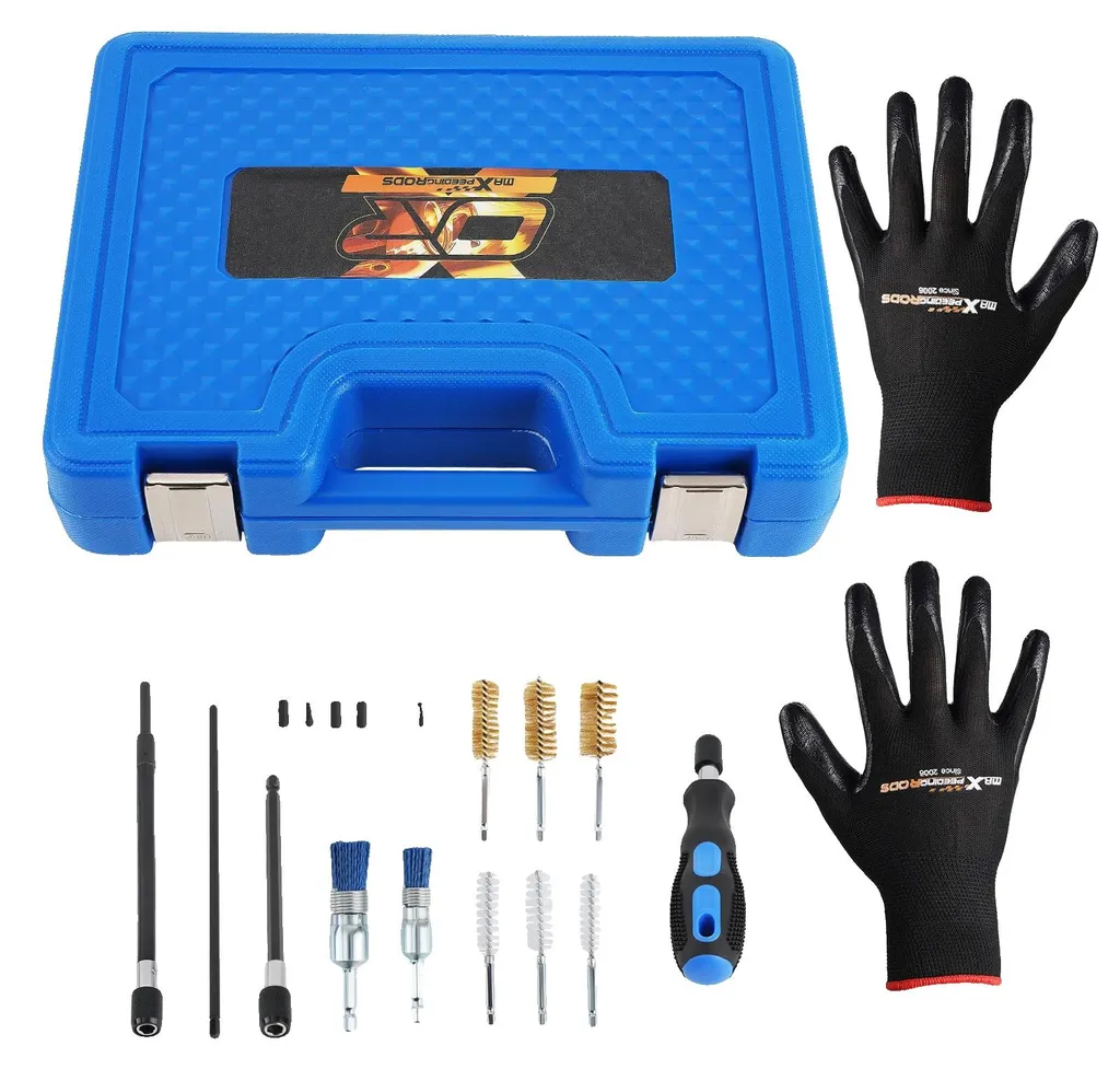 Coffret d'Alésoir et Brosses pour Puits d'Injecteurs - 17 Accessoires