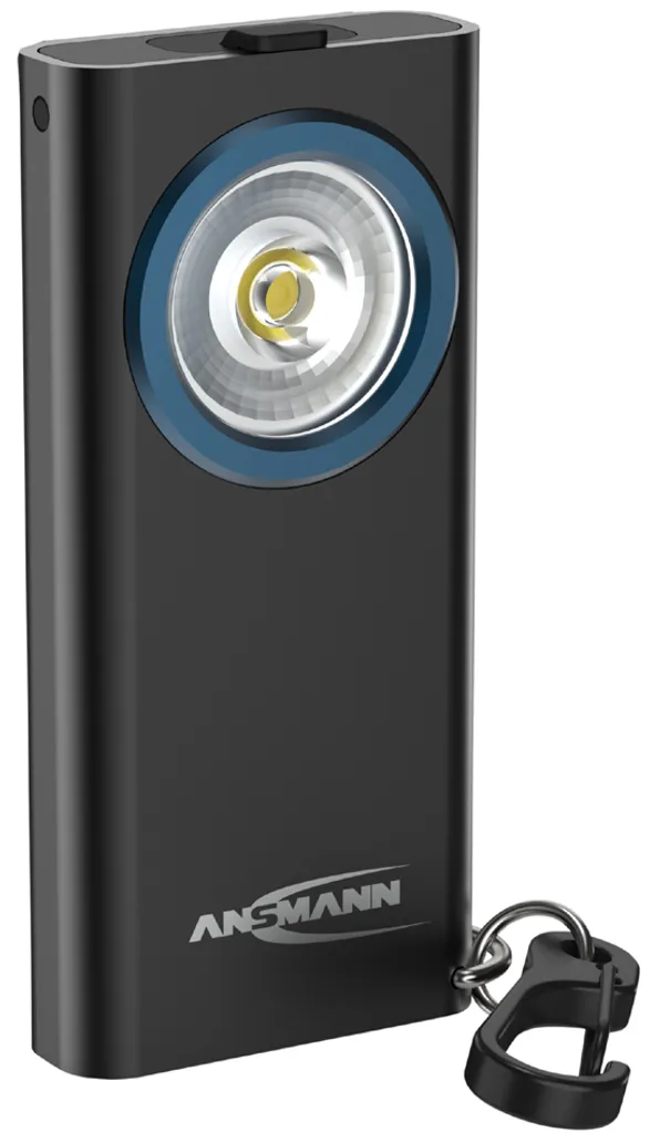 Ansmann ML400R Lampe LED Rechargeable USB avec Boîtier Métal Noir