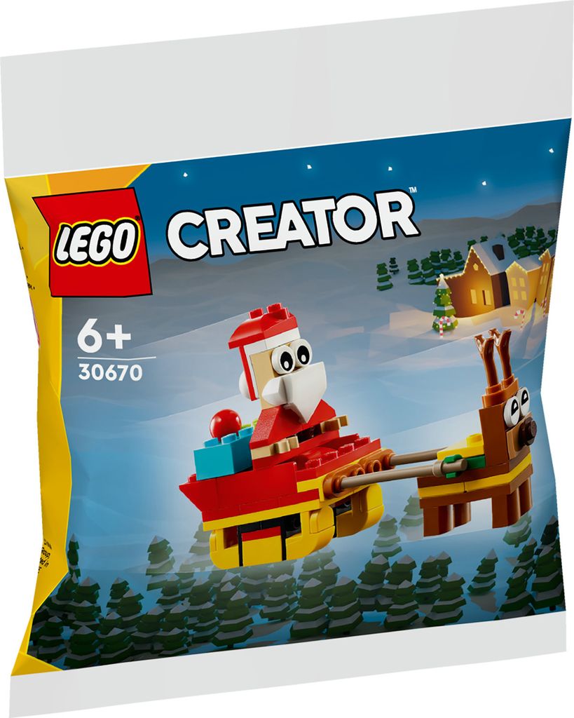 LEGO Creator Jízda na Santových saních, Sada na stavění, 6 Obrázek produktu 
