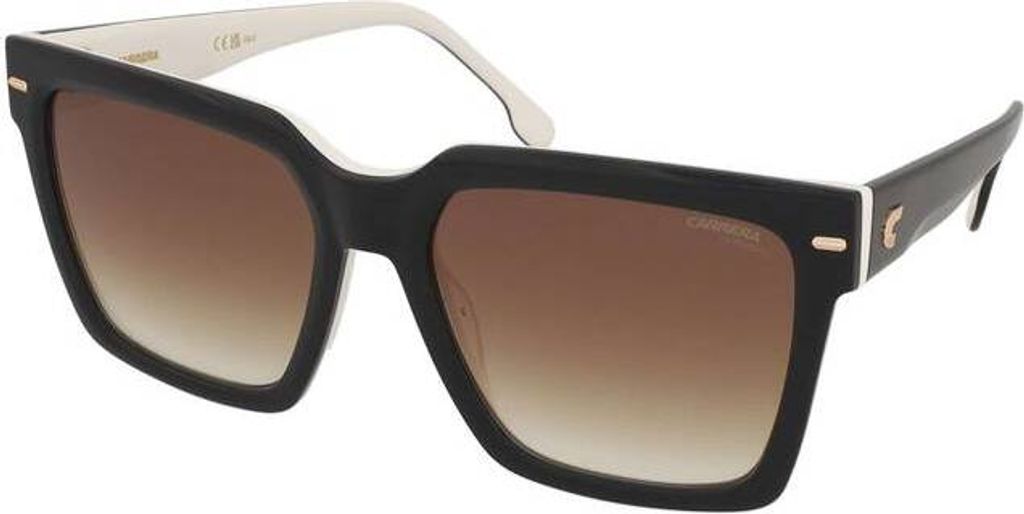 Carrera CARRERA 3067/S Black white 56/18/140 Damen Sonnenbrillen