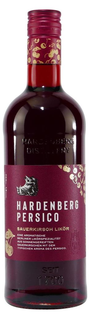 Hardenberg Persico Sauerkirsch Likör Produktbild 