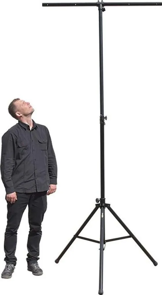 Pied Luminaire LS120 V2 T 2.8m : Solution Stable pour Projecteurs Lourds