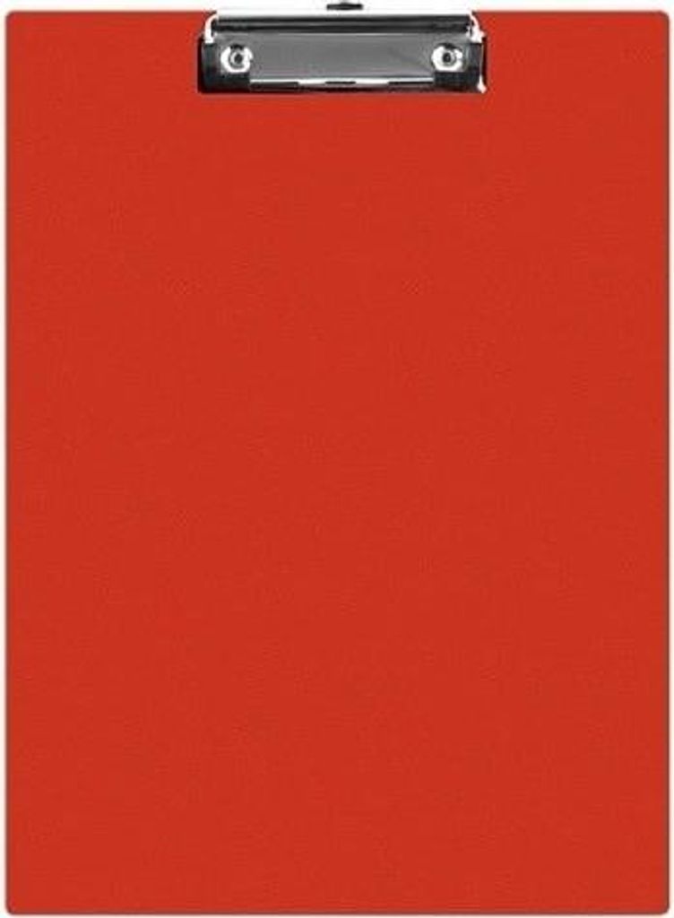 Clipboard PVC Untersetzer A5 Rot