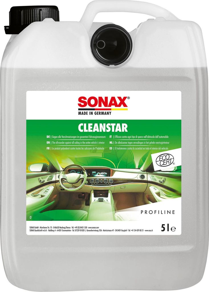 SONAX Innenraumreiniger 02535050 Kanister 5,199kg Produktbild 