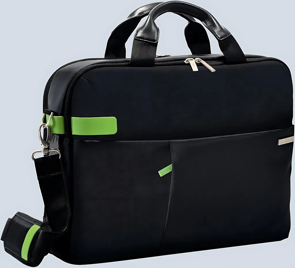 Leitz 60160095 borsa per laptop 39,6 cm (15.6pollici) Borsa da corriere Nero