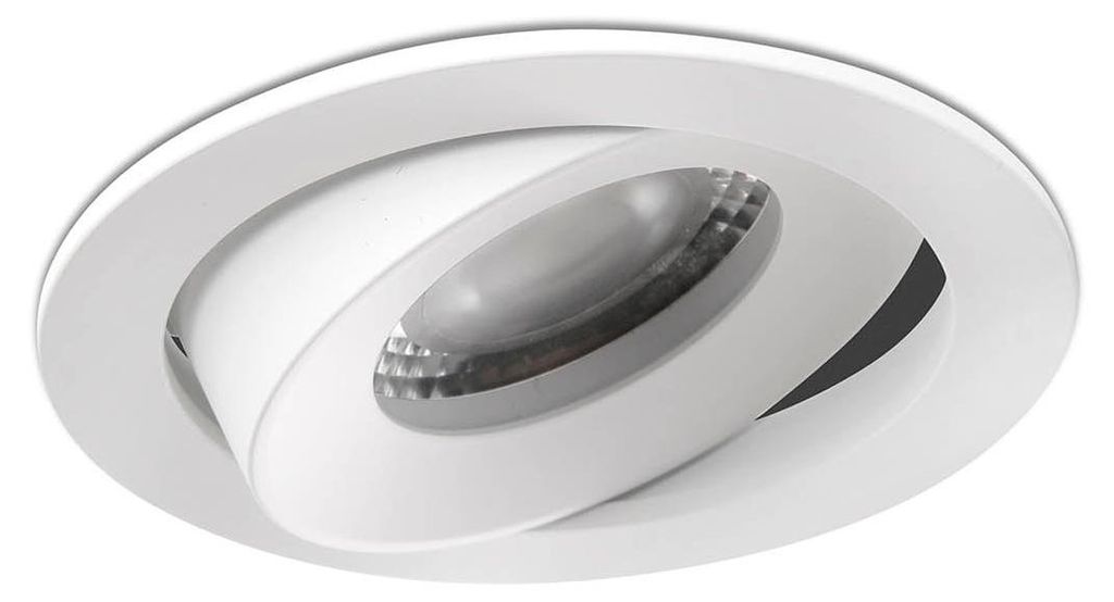 KIVI Verstellbares Einbaulicht weiß 5W 3000K 36° IP44