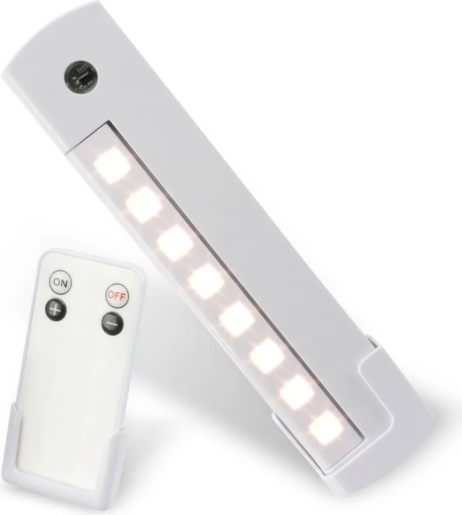 Éclairage LED Dimmable pour Meuble - Barre Orientable à 180° avec Sans Fil