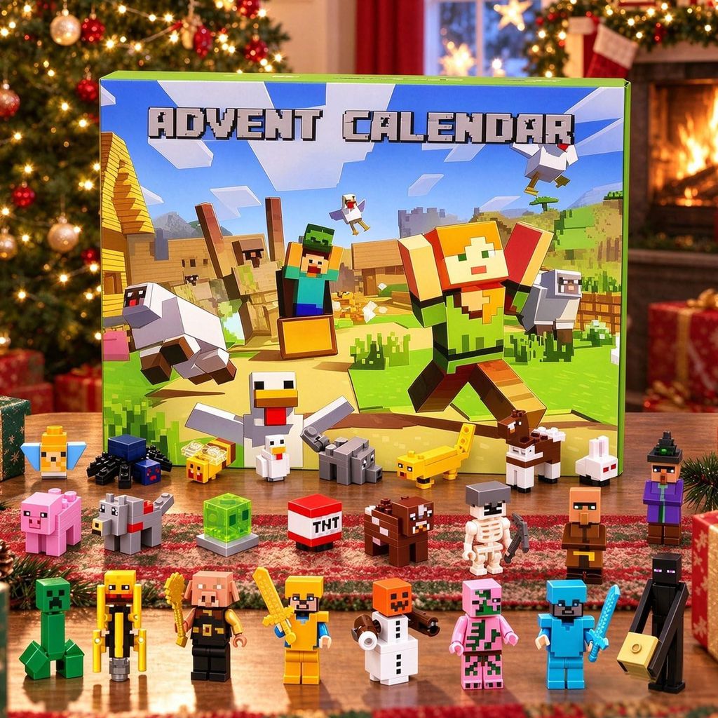 Adventskalender 2026 24 Überraschungsspielzeug Figuren Produktbild 