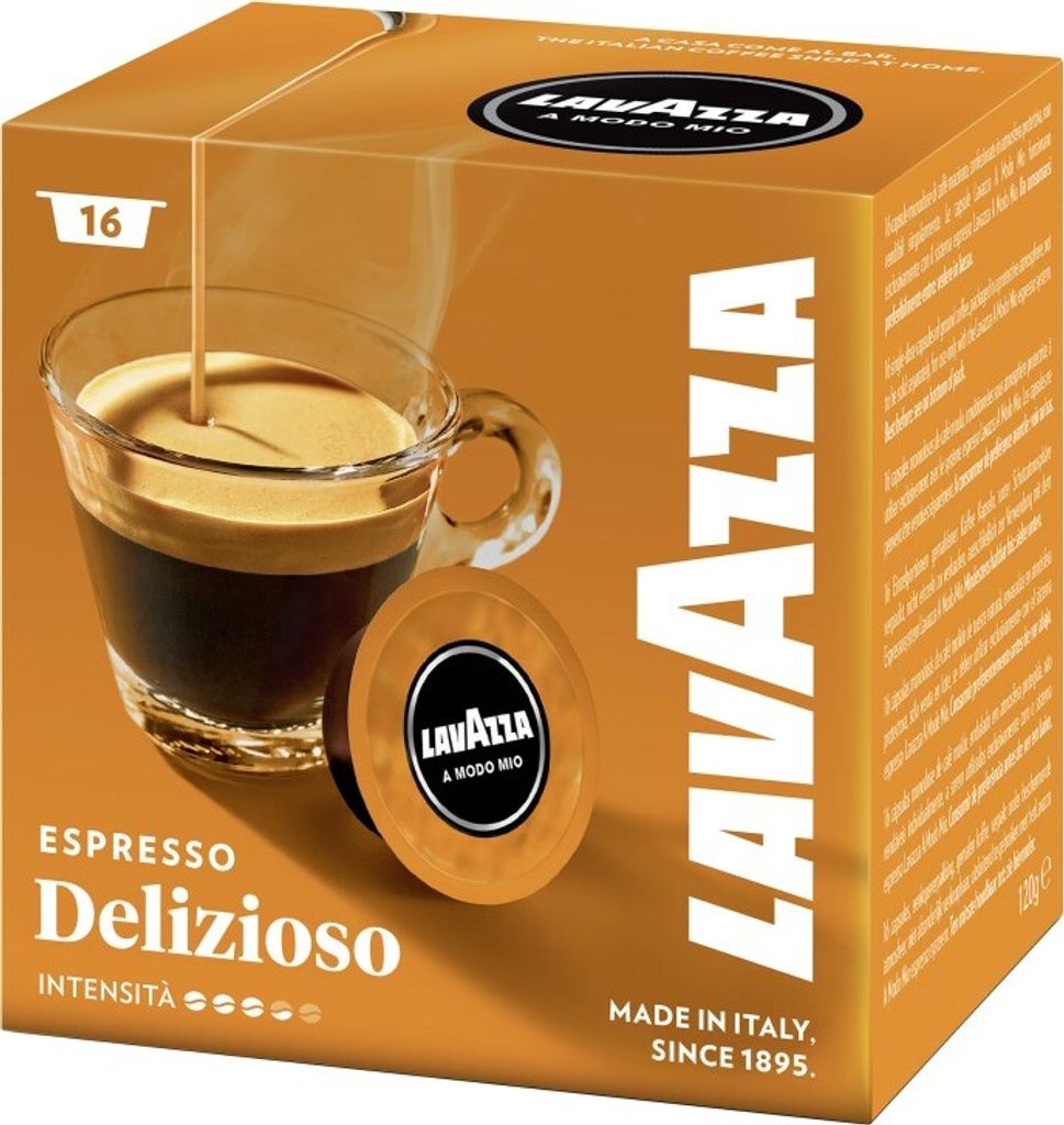 Lavazza A Modo Mio Espresso Delizioso | 16 Kaffeekapseln Produktbild 