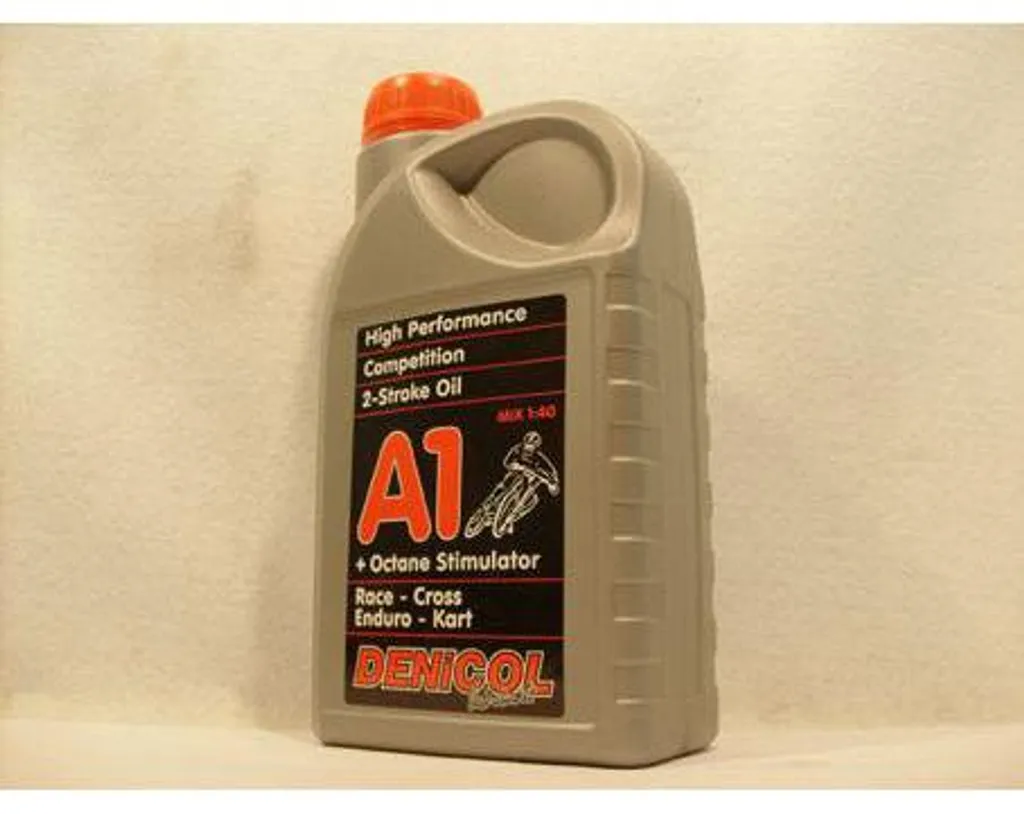Huile 2 Temps Denicol A1 Formule Anti-Fumée Haute Protection 1 Litre