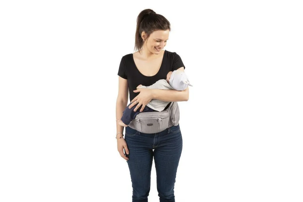 Porte-bébé Chicco Multifonctionnel Ergonomique avec Siège de Hanche Noir - 2