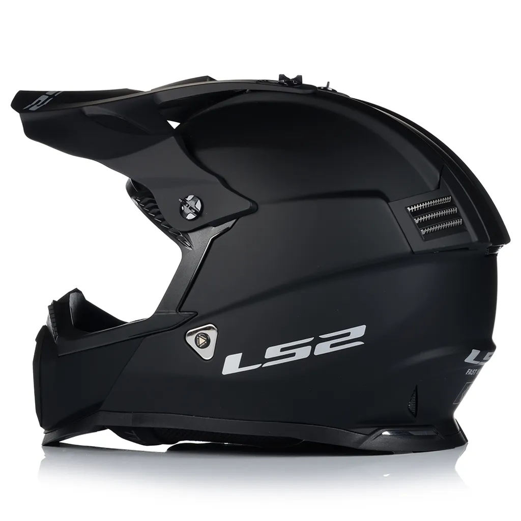 Casque de moto junior LS2 MX 437 MINI confortable et léger taille S
