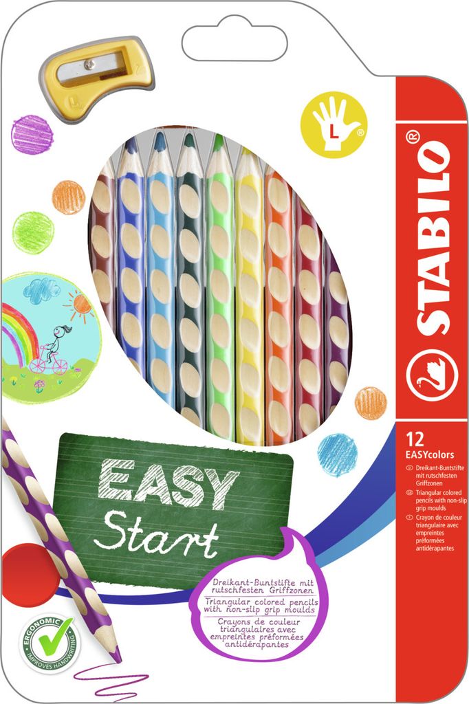 Ergonomischer Buntstift für Linkshänder - STABILO Produktbild 