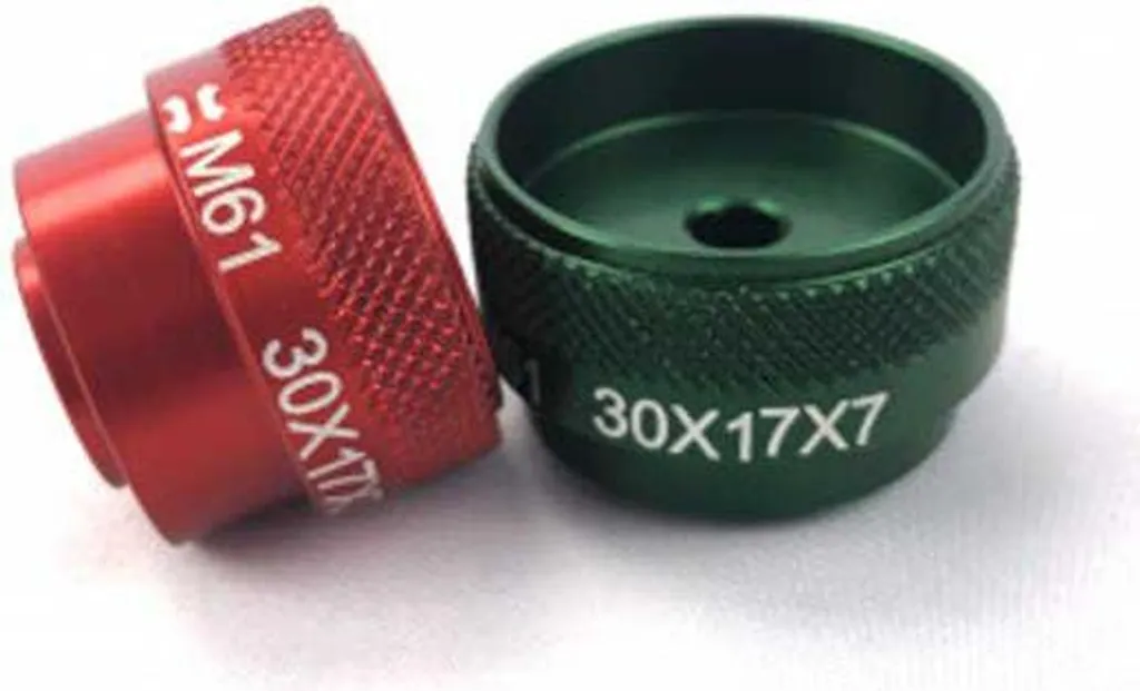 Kit d'extraction de roulement M61 Leonardi Racing pour vélo Rouge