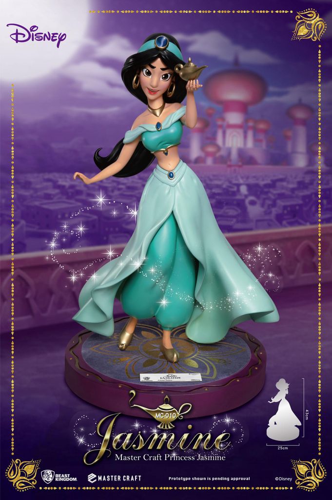 Beast Kingdom Toys Disney Aladdin Jasmin Master Craft Statue 38 cm BKDMC-010
