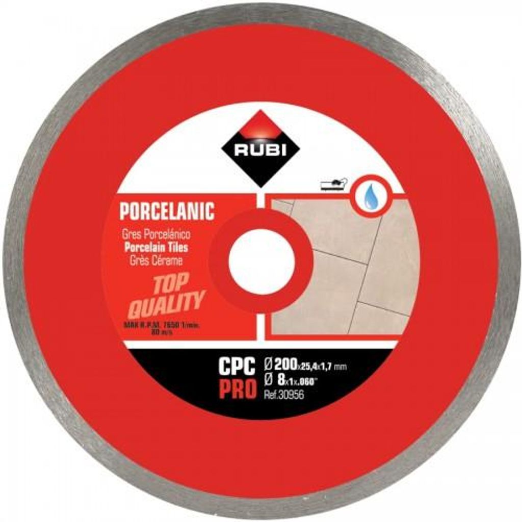 Diamantscheibe Für Porzellanstein Cpc 200 Pro – Ri 30956 Produktbild 