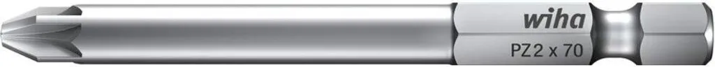 Embout Wiha PZ1 long pour vissage profond et accès difficiles 50mm