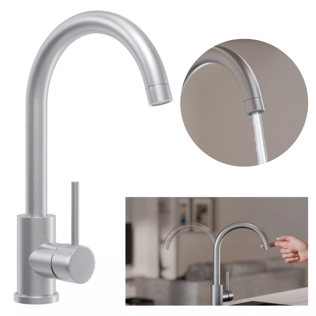 PRIMAGRAN Küchenarmatur 5010, 360° drehbar, Produktbild 