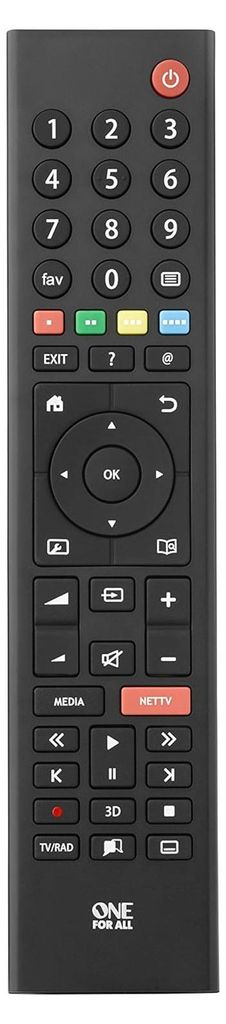 One For All TV Replacement Remotes URC 1915 télécommande IR Image du produit 