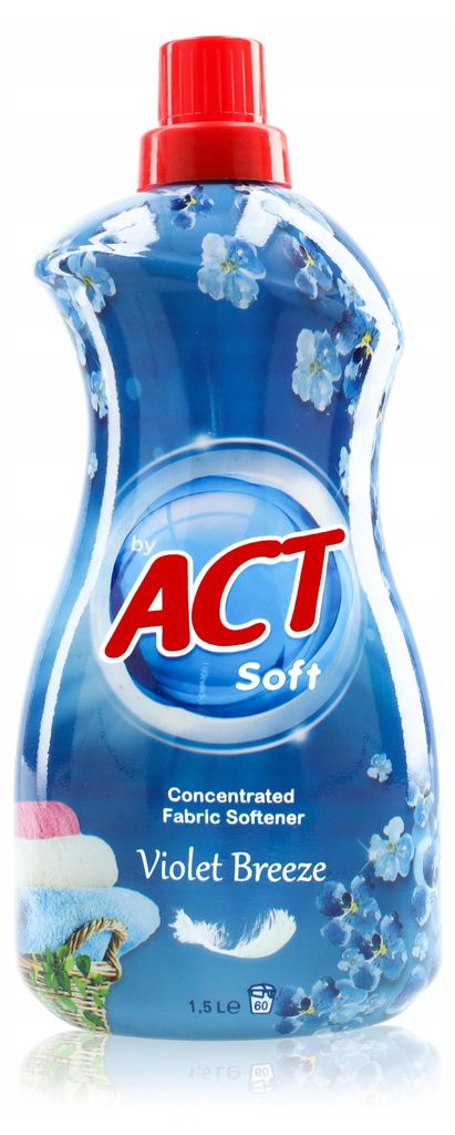 ACT Soft Weichspülerkonzentrat 60 Wäschen 1,5 L Produktbild 